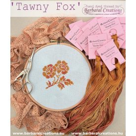 Hand dyed cotton thread - Tawny Fox