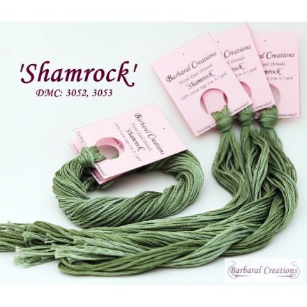 Hand dyed cotton thread - Shamrock