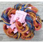 Hand dyed cotton thread - Parrot