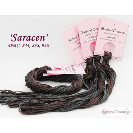 Hand dyed cotton thread - Saracen
