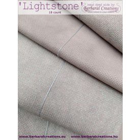 Hand dyed 18 count aida - Lightstone fat quarter