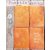 Hand dyed 18 count aida - Pumpkin fat quarter