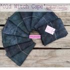 Hand dyed 20 count IRIDESCENT aida - Old Witch Cape 33,8x26,7 inch - 86x68 cm