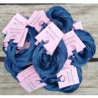Hand dyed cotton thread - Blue Bumblebee