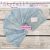Hand dyed 20 count IRIDESCENT aida - Skyfall fat quarter