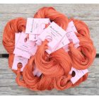 Hand dyed cotton thread - Papaya