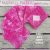 Hand dyed 32 count linen - Raspberry Parfait 27x27 inch - 70x70 cm