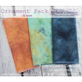 Halloween ornament pack 32 count linen 