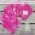 Hand dyed 32 count OPALESCENT linen - Raspberry Parfait fat quarter