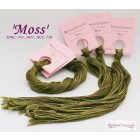 Hand dyed cotton thread - Moss