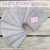 Hand dyed 40 count linen - Lightstone 70x650cm 27x19 inch