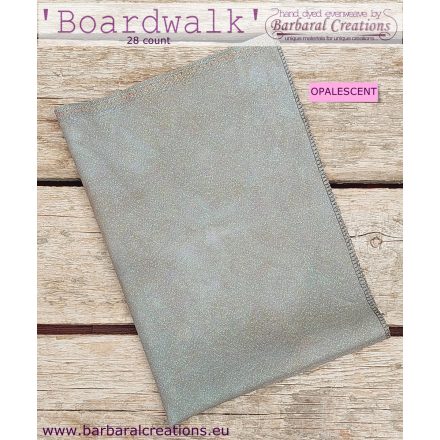 Hand dyed 28 count OPALESCENT evenweave - Boardwalk fat quarter