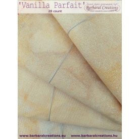 Hand dyed 28 count evenweave - Vanilla Parfait fat quarter