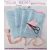 Hand dyed 32 count OPALESCENT evenweave - Blue Wavw 16,5x14,9 inch - 42x34 cm
