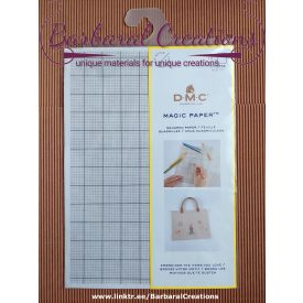 DMC Magic paper, water soluble paper S grid