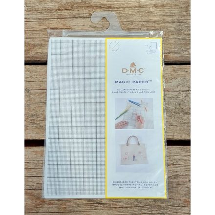 DMC Magic paper, water soluble paper S grid