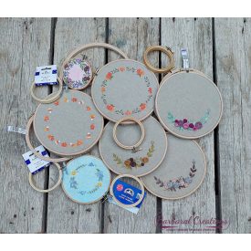 DMC bamboo embroidery hoop 3" 7,5 cm