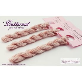 Hand dyed pure silk floss - Butternut