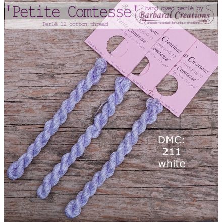 Hand dyed cotton perle 12 - Petite Comtesse