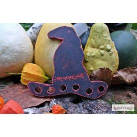  WITCH HAT hand made, hand painted thread keeper