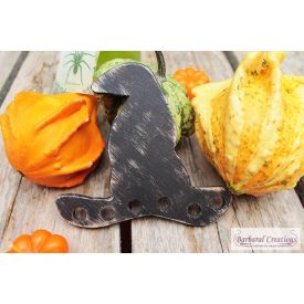  WITCH HAT 2. hand made, hand painted thread keeper