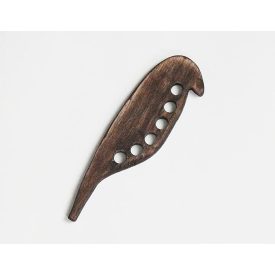 RAVEN hand made, hand painted thread keeper