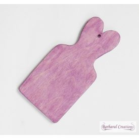 Hand made hornbook in primitive style - 'Lilac'