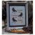 Crows gather here - cross stitch pattern, primitive cross stitch design  - paper chart