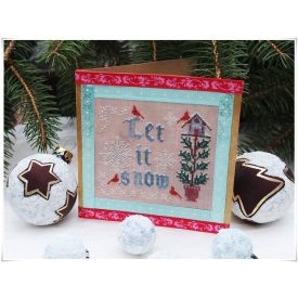 Let it snow - cross stitch kit