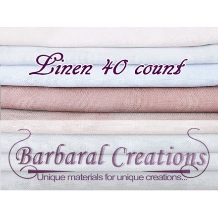 FOTM 1 month - Linen 40 count - 19x13" - 50x35 cm (2 pieces)