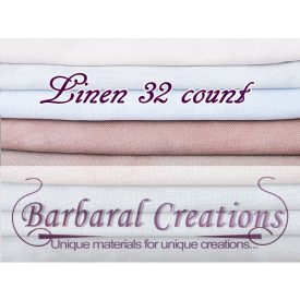   FOTM 1 month - Linen 32 count - 27x19" - 70x50 cm (2 pieces)