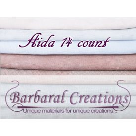   FOTM 1 month - Aida 14 count - 27x19" - 70x50 cm (2 pieces)