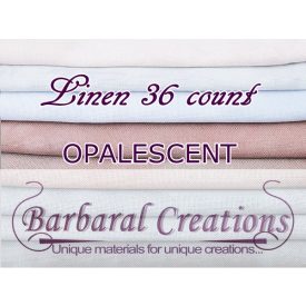   FOTM 3 months - Linen 36 count OPALESCENT - 19x13" - 50x35 cm (2 pieces)
