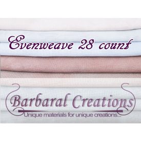   FOTM 3 months - Evenweave 28 count - 27x19" - 70x50 cm (2 pieces)