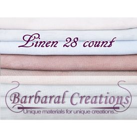   FOTM 3 months - Linen 28 count - 27x19" - 70x50 cm (2 pieces)